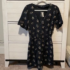 Madewell Floral Romper